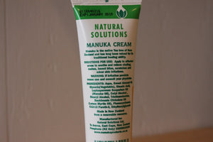 Natural Solutions Mānuka Oil Healing Cream Label