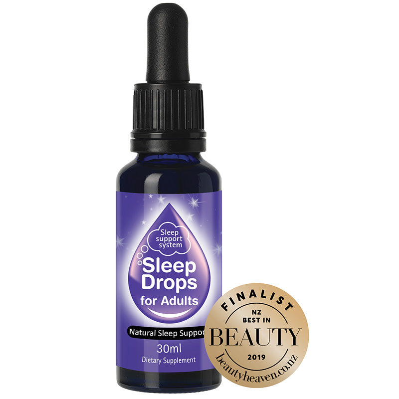SleepDrops contains 13 of the most scientifically researched, studied and recognised herbal remedies for sleep problems combined with 11 homeopathic sleep remedies that support normal sleep patterns.  30ml.