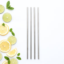 CaliWoods Stainless Steel Tall Drinking Straw Singles
