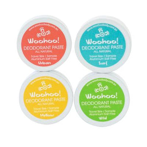 Woohoo! Natural Deodorant - Sample Pack