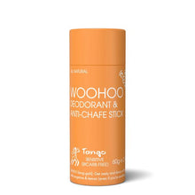 Woohoo! Natural Deodorant - Tango: Sensitive/ Bicarb Free - NEW! Cardboard Stick
