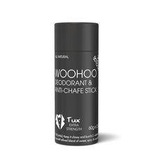 Woohoo! Natural Deodorant - Tux (NEW Extra Strength!) in Cardboard Tube