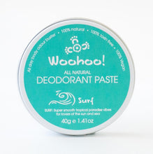 Woohoo! Natural Deodorant - Surf 40g