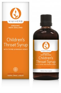 Kiwiherb Children's Throat Syrup (Organic) 100ml