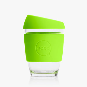 Joco reusable coffee cup, 12oz in Lime