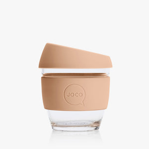 Joco reusable coffee cup, 8 oz in Amberlight