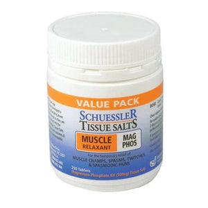 Mag Phos Tissue Salts are quick to relieve pain, especially cramping, shooting, darting or spasmodic pain. 250 Tablets.