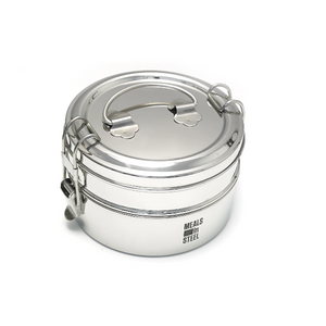 Meals in Steel Food Containers/ Lunchboxes - Stainless Steel, Plastic Free