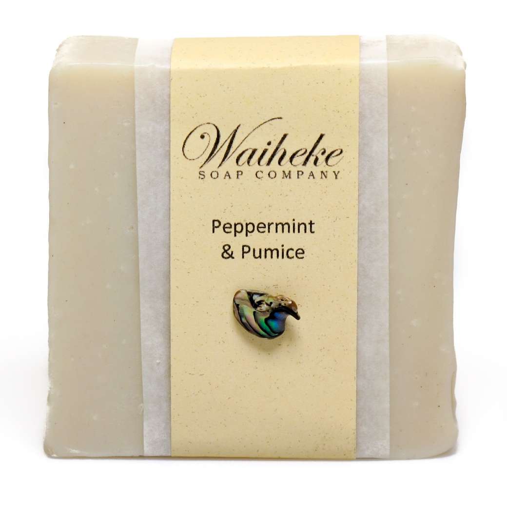 Waiheke Soap Company Handmade Soap Peppermint & Pumice
