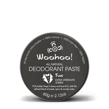 Woohoo! Natural Deodorant - Tux (NEW Extra Strength!) in Aluminium Tub