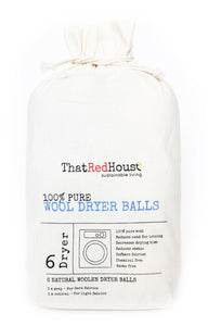 100% pure woolen dryer balls - so will create NO synthetic microfibres.