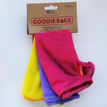 Goodie Bag Set of 3 - yellow, purple, pink